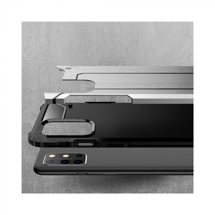 Husa Hybrid Armor pentru OnePlus 8T, Negru [6]