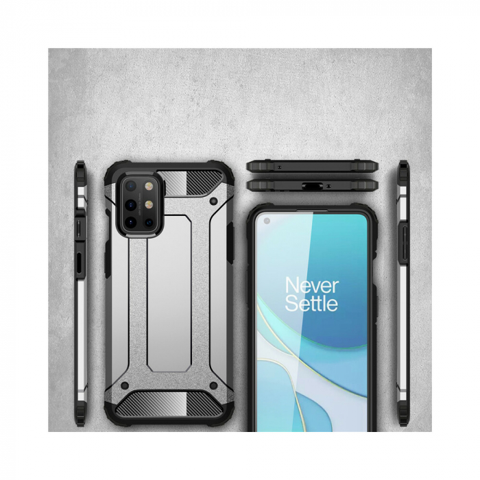 Husa Hybrid Armor pentru OnePlus 8T, Negru [4]