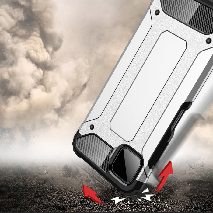 Husa Hybrid Armor pentru OPPO Reno 5 Lite / A94 / Reno 5F 5G, Negru [3]