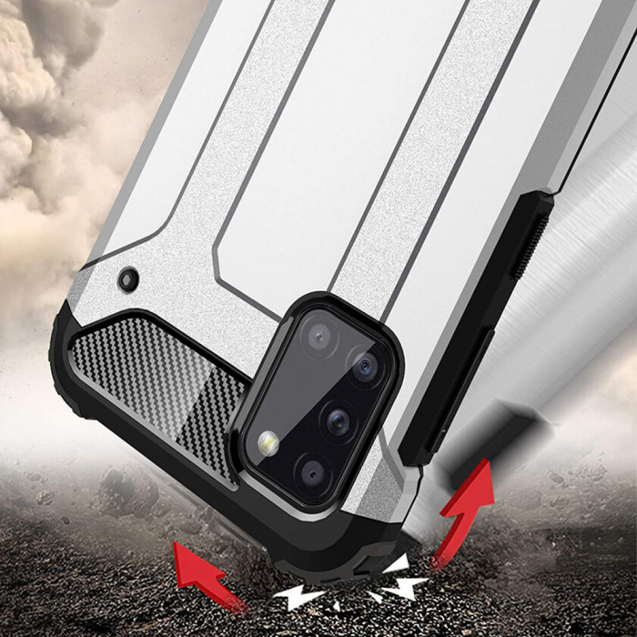 Husa Hybrid Armor pentru OPPO Reno5 5G, Negru [4]