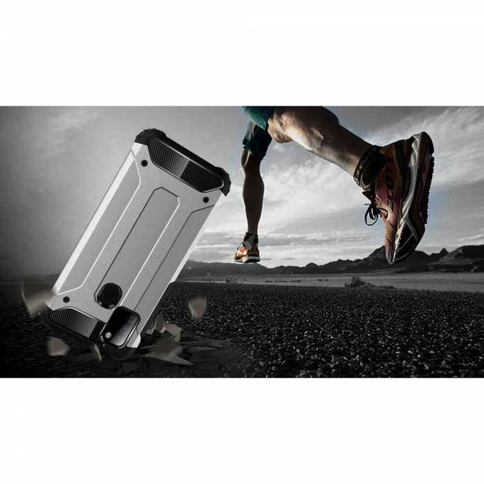 Husa Hybrid Armor pentru Samsung Galaxy A21s, Negru [3]