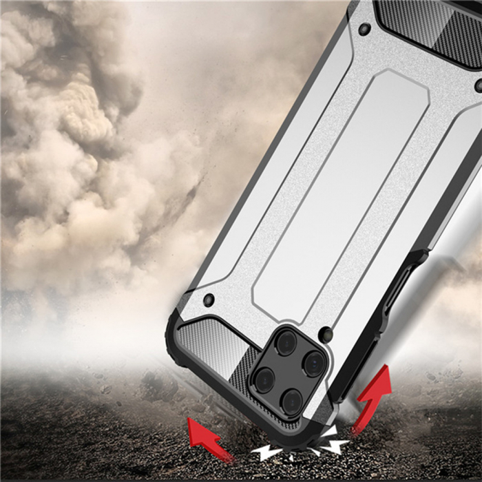 Husa Hybrid Armor pentru Samsung Galaxy A22 4G, Negru [4]