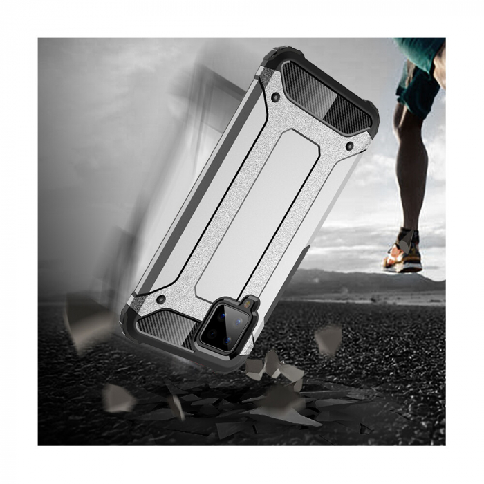 Husa Hybrid Armor pentru Samsung Galaxy A42 5G, Negru [9]