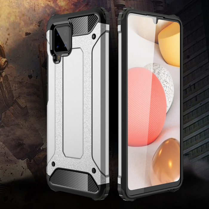 Husa Hybrid Armor pentru Samsung Galaxy A42 5G, Negru [3]