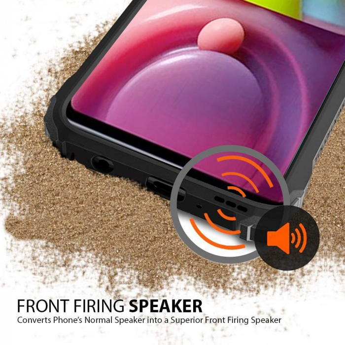 Husa Hybrid Armor pentru Samsung Galaxy A51 5G, Negru [4]