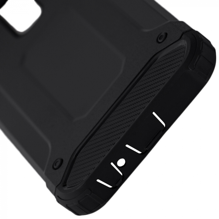 Husa Hybrid Armor pentru Samsung Galaxy A6 Plus (2018), Negru [5]