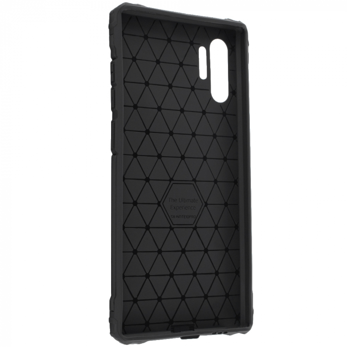 Husa Hybrid Armor pentru Samsung Galaxy Note 10 Plus, Negru [4]