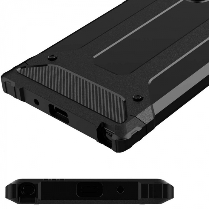 Husa Hybrid Armor pentru Samsung Galaxy Note 20 Ultra, Negru [2]