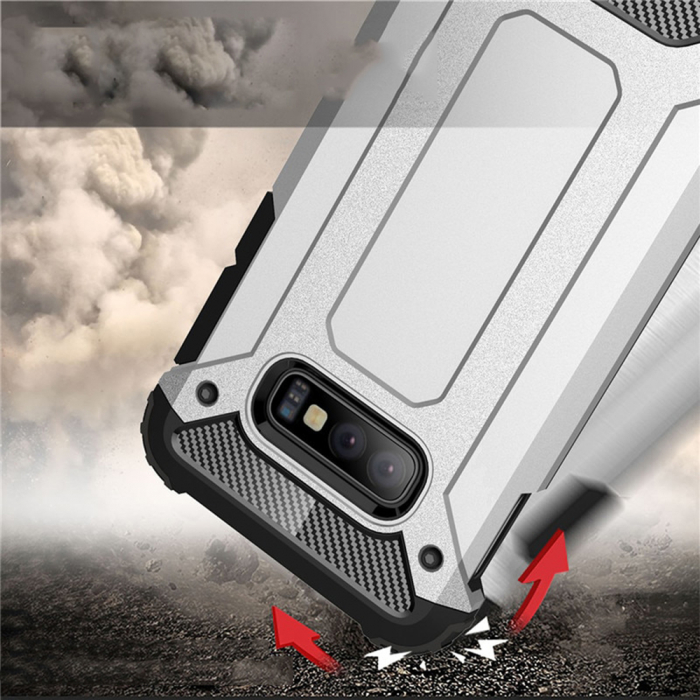 Husa Hybrid Armor pentru Samsung Galaxy S10e, Negru [4]