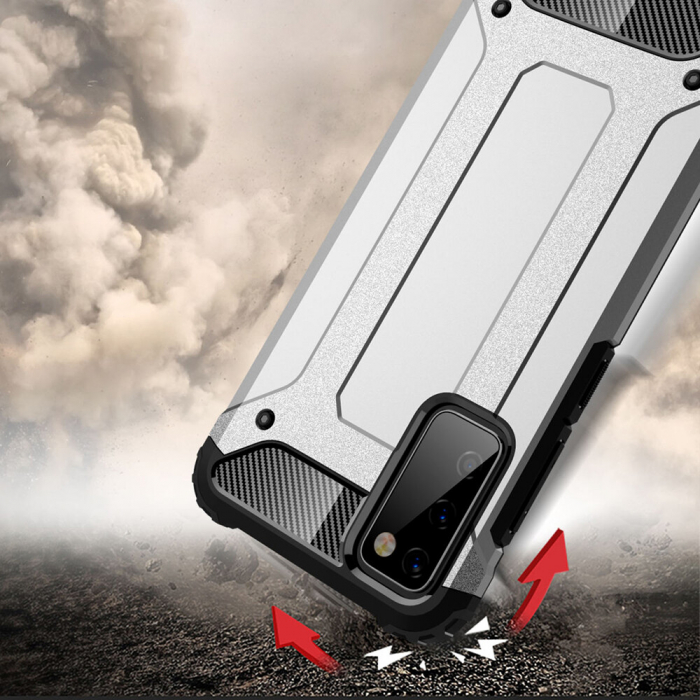 Husa Hybrid Armor pentru Samsung Galaxy S20 FE, Negru [2]