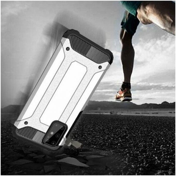 Husa Hybrid Armor pentru Samsung Galaxy S20 Ultra, Negru [4]