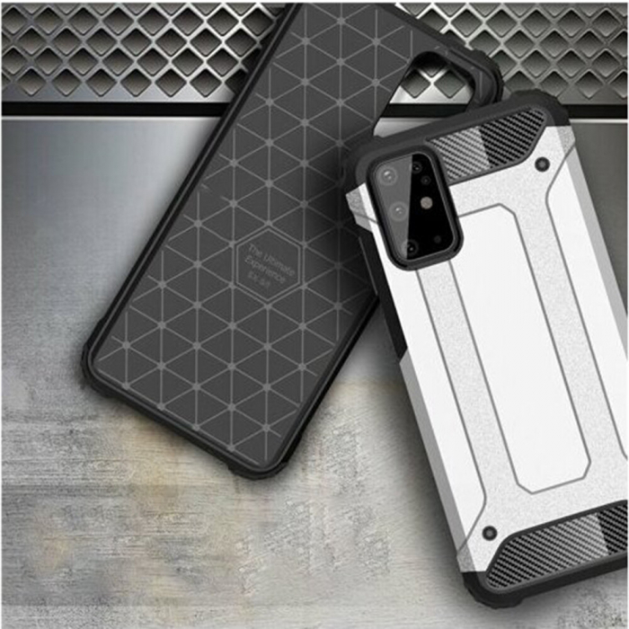 Husa Hybrid Armor pentru Samsung Galaxy S20 Ultra, Negru [3]
