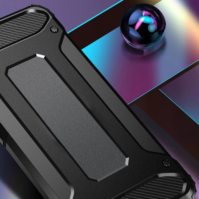 Husa Hybrid Armor pentru Samsung Galaxy S21 FE, Negru [4]