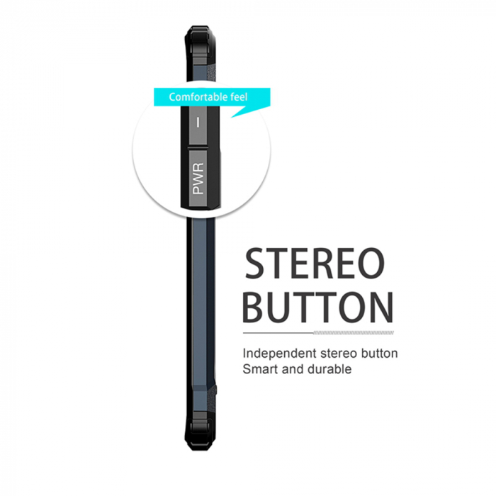 Husa Hybrid Armor pentru Samsung Galaxy S21 Ultra, Negru [3]