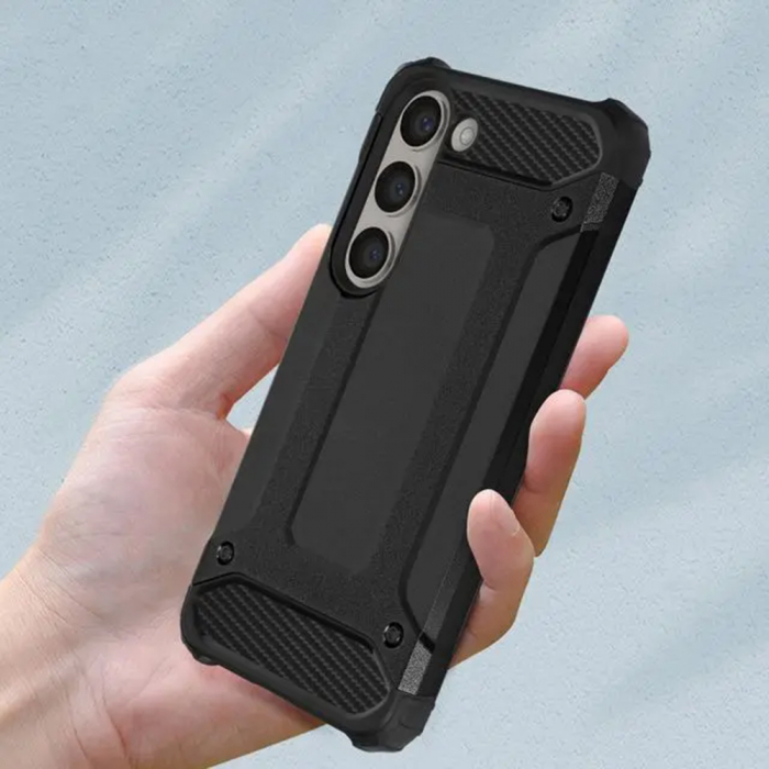 Husa Hybrid Armor pentru Samsung Galaxy S23, Negru [5]