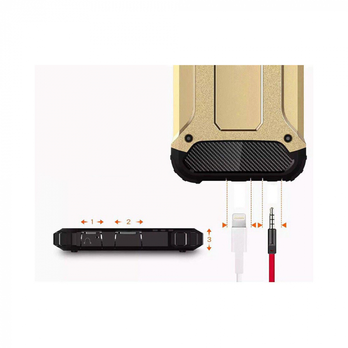 Husa Hybrid Armor pentru Samsung Galaxy S7 Edge, Negru [7]