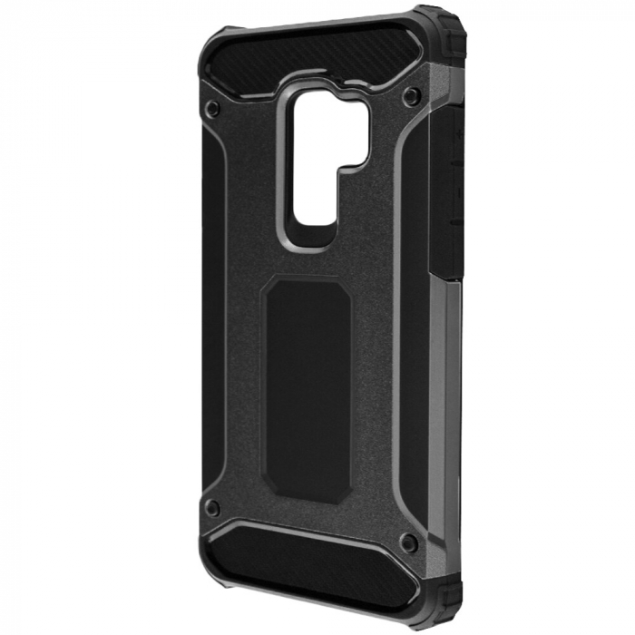 Husa Hybrid Armor pentru Samsung Galaxy S9 Plus, Negru [2]