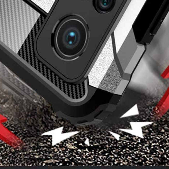 Husa Hybrid Armor pentru Xiaomi Mi 10T / 10T Pro, Negru [4]
