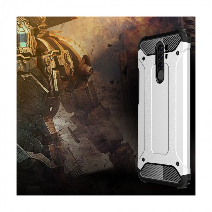 Husa Hybrid Armor pentru Xiaomi Redmi 9, Negru [8]