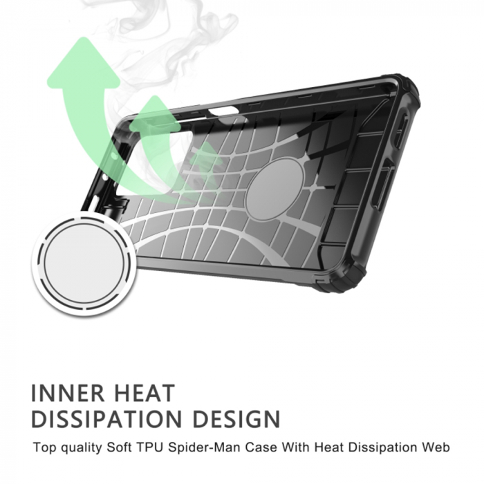 Husa Hybrid Armor pentru Xiaomi Redmi Note 12 Pro, Negru [6]