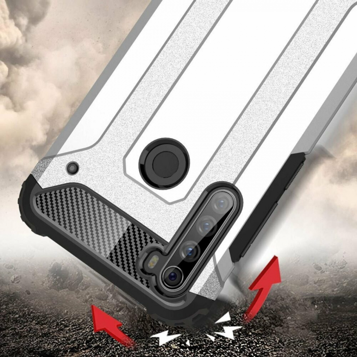 Husa Hybrid Armor pentru Xiaomi Redmi Note 8T, Negru [3]