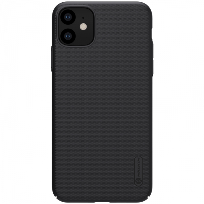 Husa iPhone 11, Nillkin Super Frosted Shield, Negru [3]