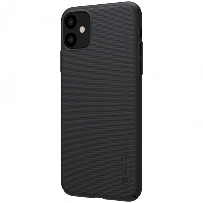 Husa iPhone 11, Nillkin Super Frosted Shield, Negru [5]