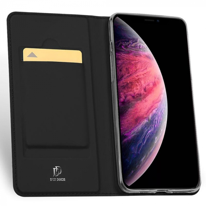 Husa iPhone 11 Pro, Dux Ducis Skin Pro Flip Book, Negru [4]