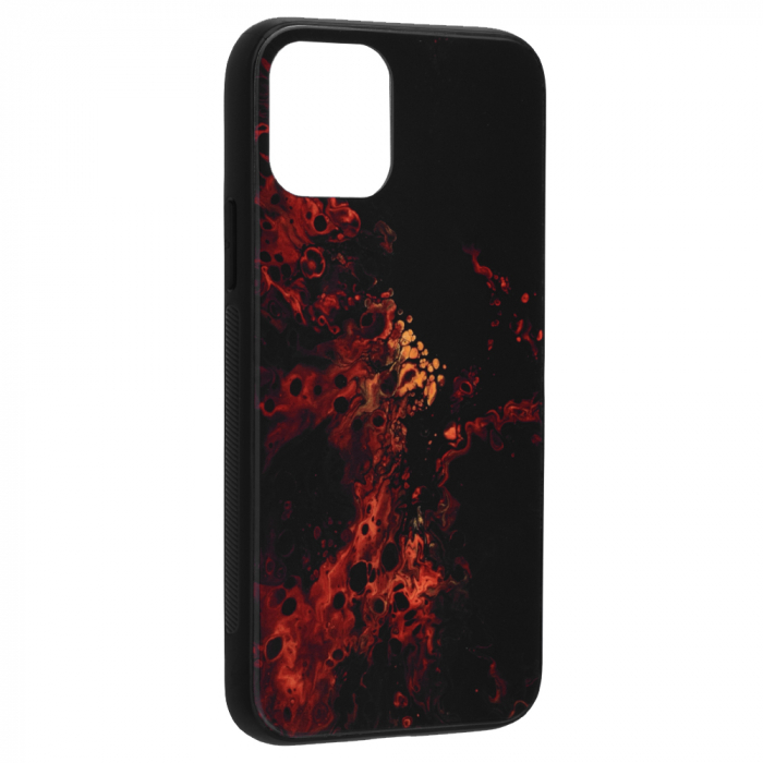 Husa iPhone 11 Pro, Glaze Series, Red Nebula [2]