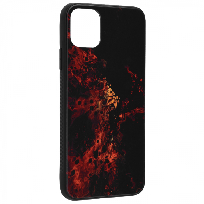 Husa iPhone 11 Pro Max, Glaze Series, Red Nebula [2]
