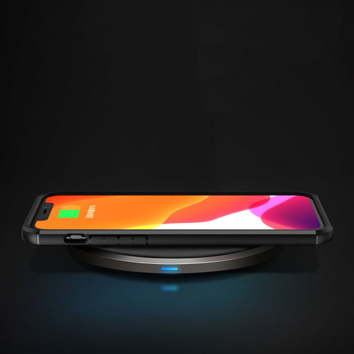 Husa iPhone 11 Pro Max, Techsuit CarbonFuse, Negru [14]