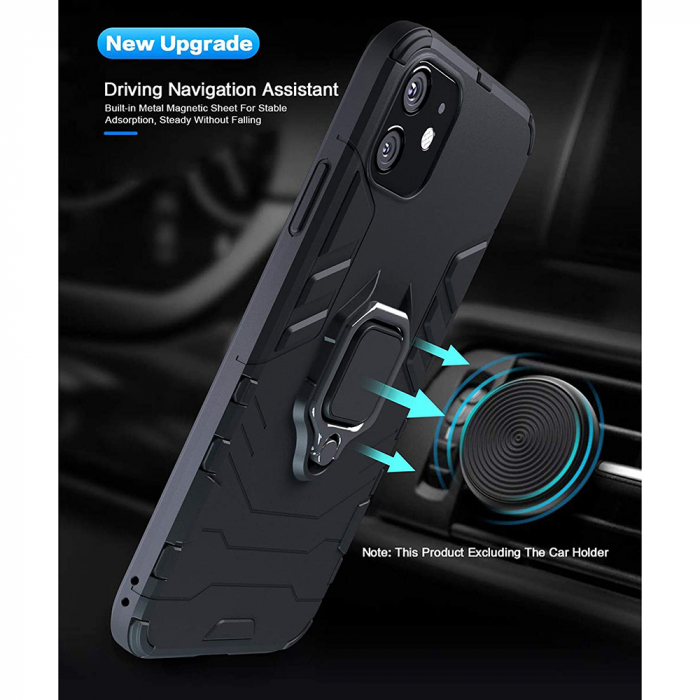 Husa iPhone 11, Techsuit CamShield Series, Negru [5]