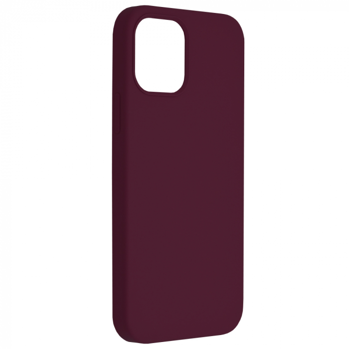 Husa iPhone 12 / 12 Pro, Soft Edge Silicone, Plum Violet [2]