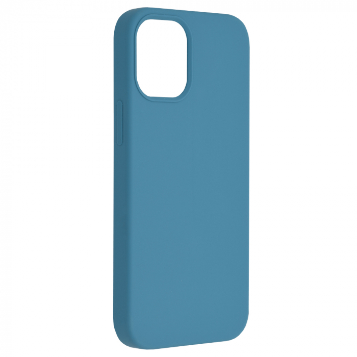 Husa iPhone 12 Mini, Soft Edge Silicone, Denim Blue [2]