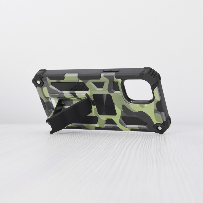 Husa iPhone 12 Mini, Techsuit Blazor, Camo Lime [2]
