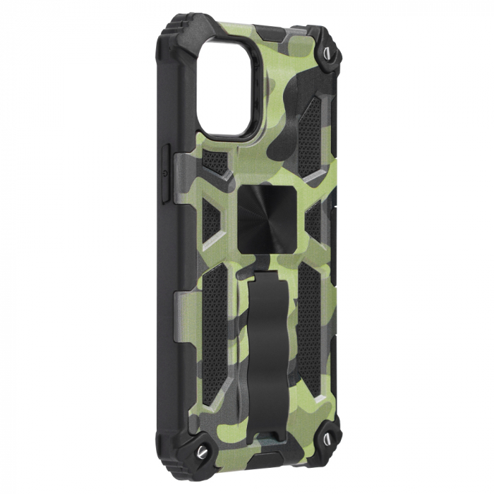 Husa iPhone 12 Mini, Techsuit Blazor, Camo Lime [6]