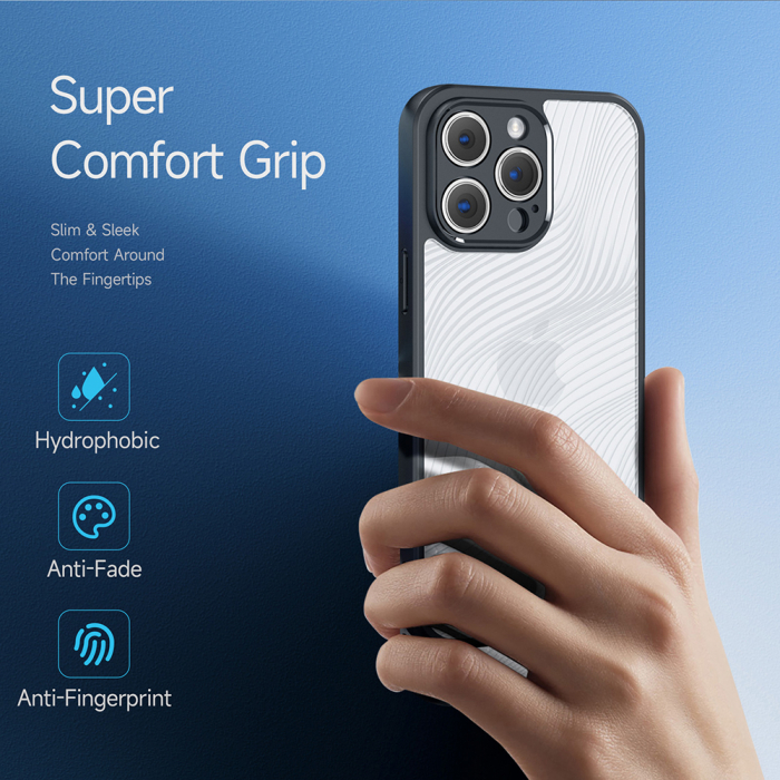 Husa iPhone 12 Pro Max, Dux Ducis Aimo Series, Negru [4]