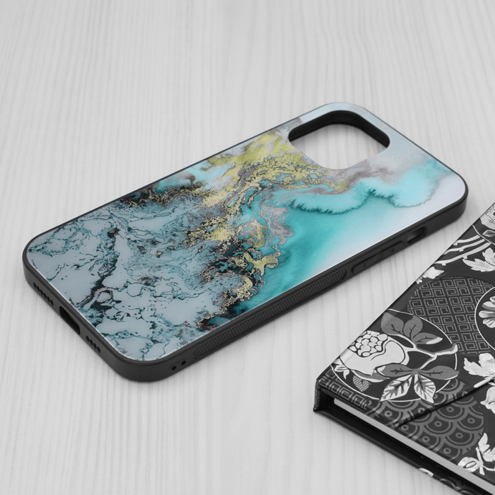 Husa iPhone 12 Pro Max, Glaze Series, Blue Ocean [3]