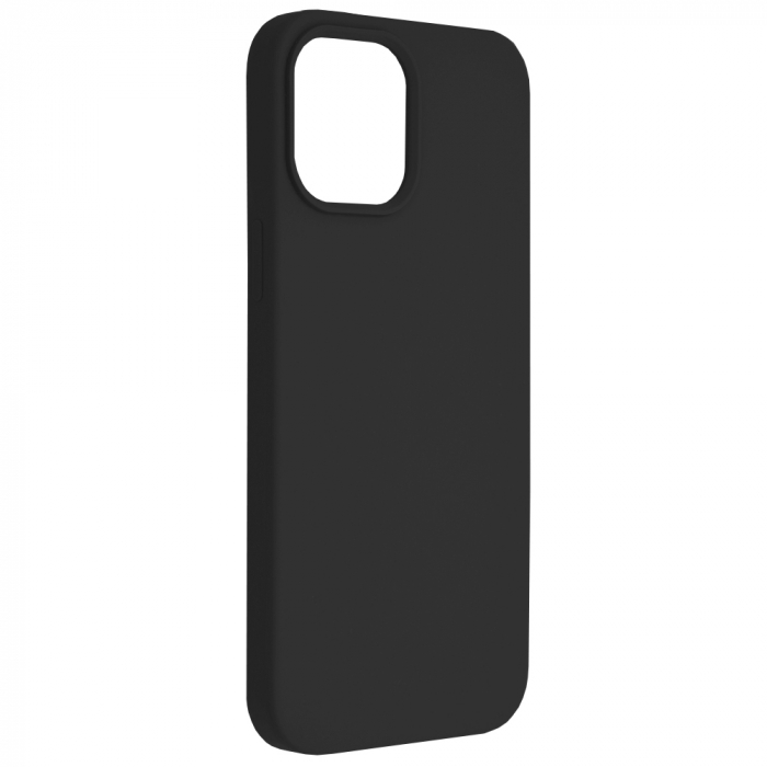 Husa iPhone 12 Pro Max, Soft Edge Silicone, Negru [2]