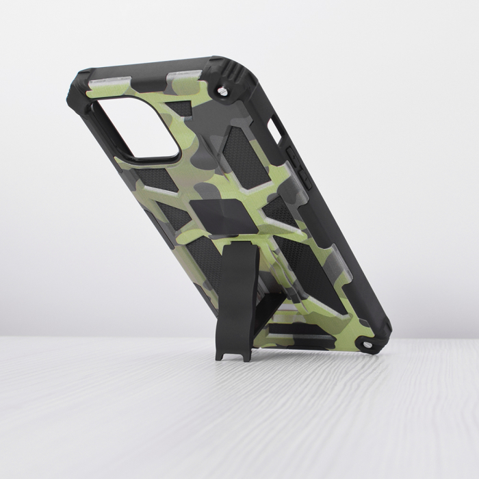 Husa iPhone 12 Pro Max, Techsuit Blazor, Camo Lime [3]