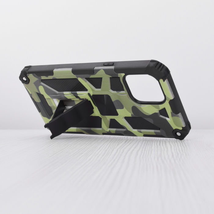 Husa iPhone 12 Pro Max, Techsuit Blazor, Camo Lime [2]