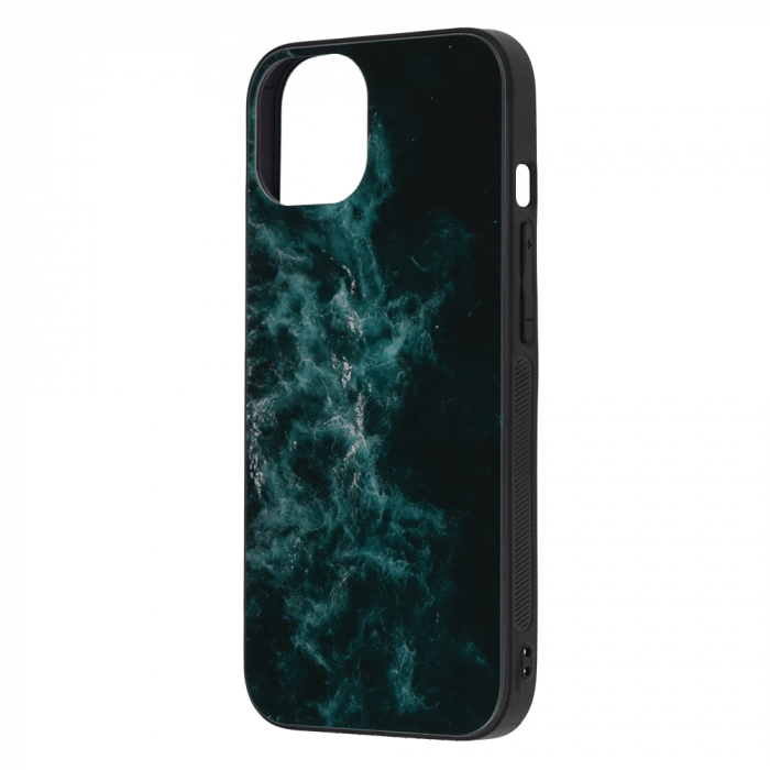 Husa iPhone 13, Glaze Series, Blue Nebula [3]