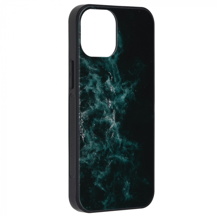 Husa iPhone 13 Mini, Glaze Series, Blue Nebula [2]