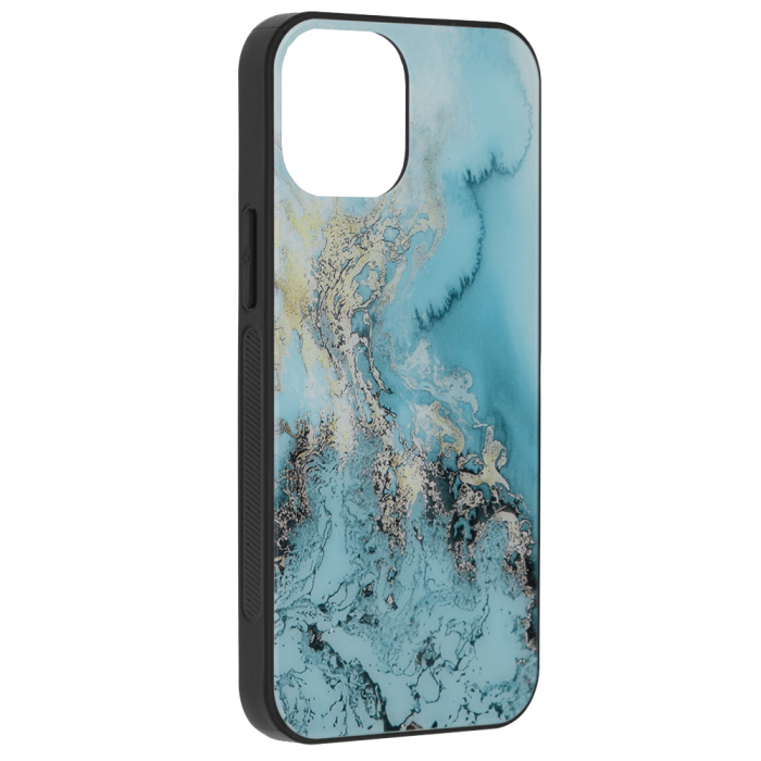 Husa iPhone 13 Mini , Glaze Series, Blue Ocean [2]
