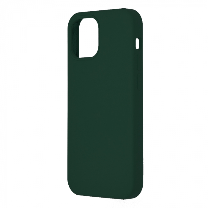 Husa iPhone 13 Mini, Soft Edge Silicone, Dark Green [3]