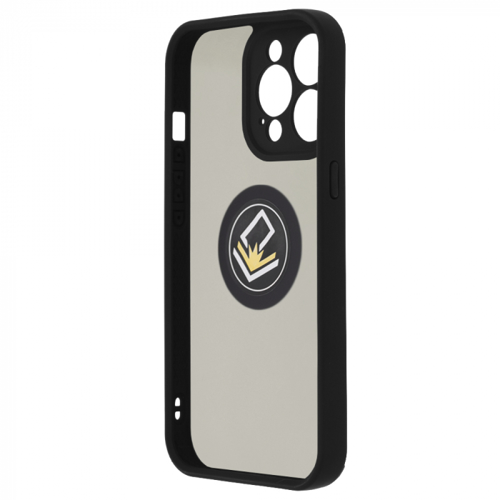 Husa iPhone 13 Pro cu inel suport stand magnetic, Negru [3]