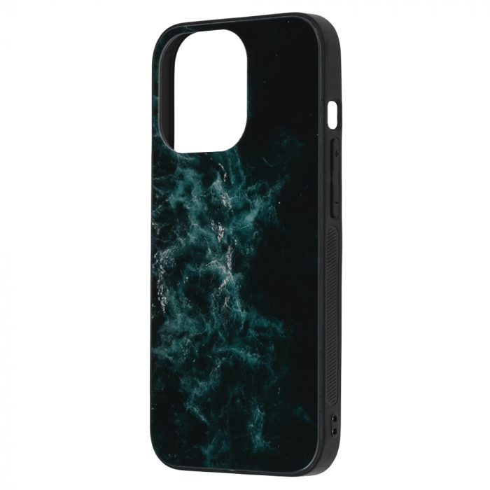 Husa iPhone 13 Pro, Glaze Series, Blue Nebula [3]