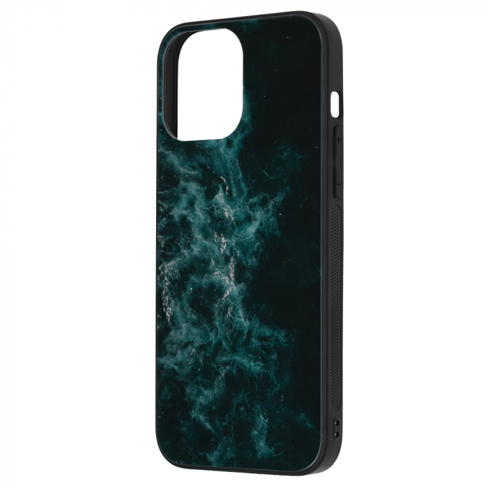 Husa iPhone 13 Pro Max, Glaze Series, Blue Nebula [3]