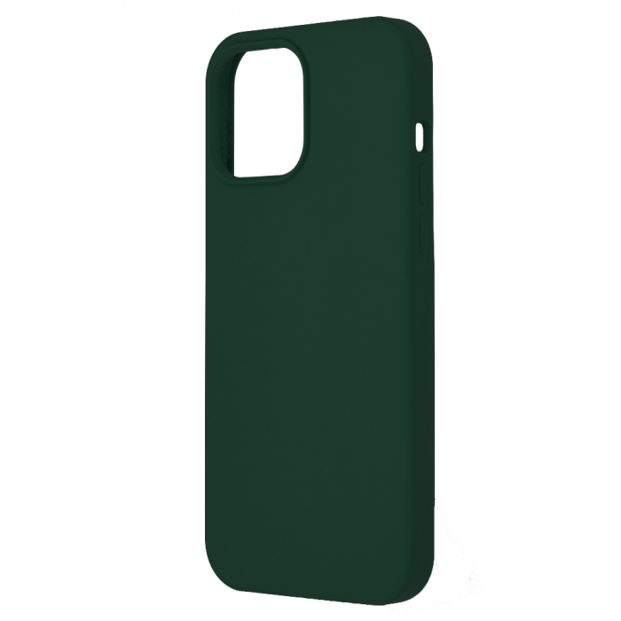 Husa iPhone 13 Pro Max, Soft Edge Silicone, Dark Green [3]