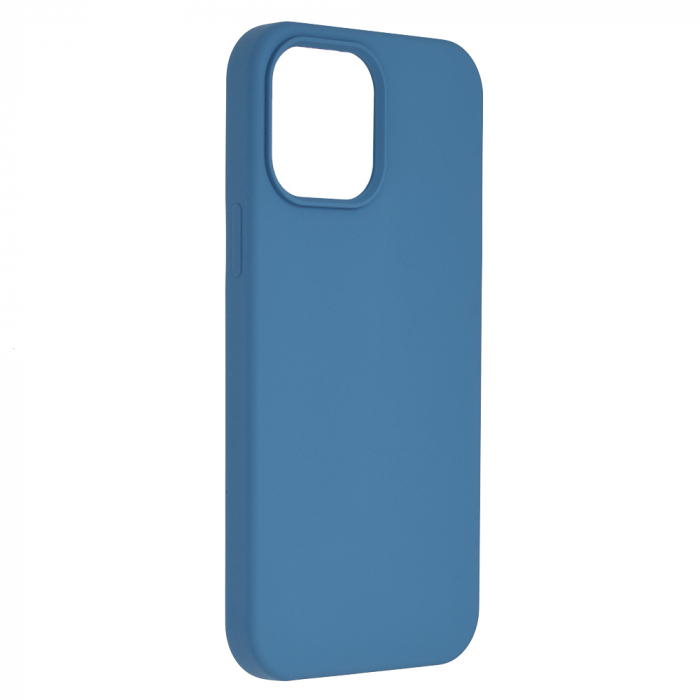 Husa iPhone 13 Pro Max, Soft Edge Silicone, Denim Blue [3]